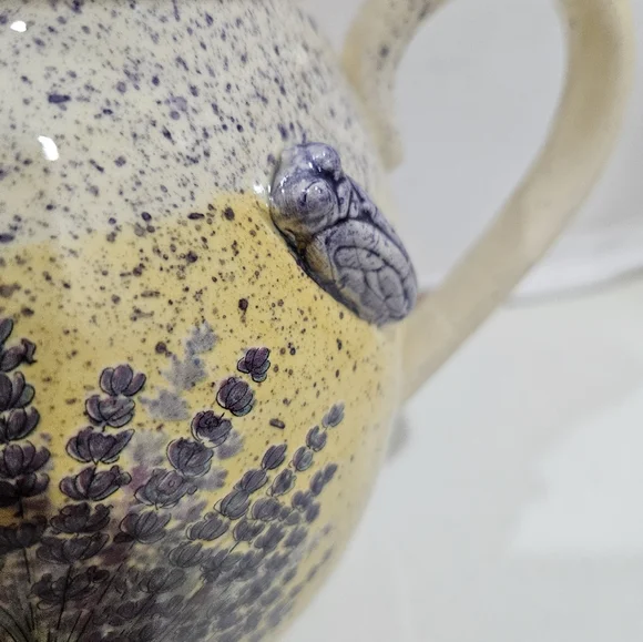 French Aegitna Vallauris Provencal Style Pitcher - Picture 4 of 6